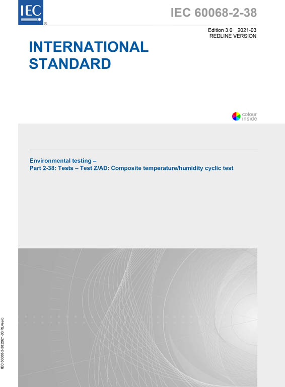 Cover IEC 60068-2-38:2021 RLV